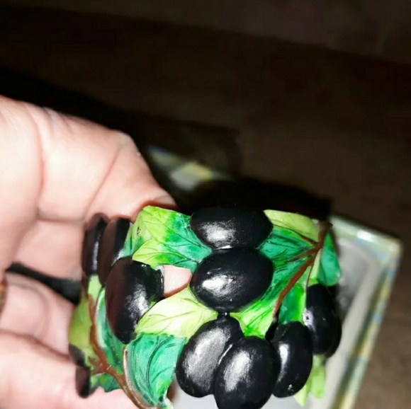 RD.BIRDHOUSE /& ROSES TRINKET BOX A.RICHESCO NIB RESIN